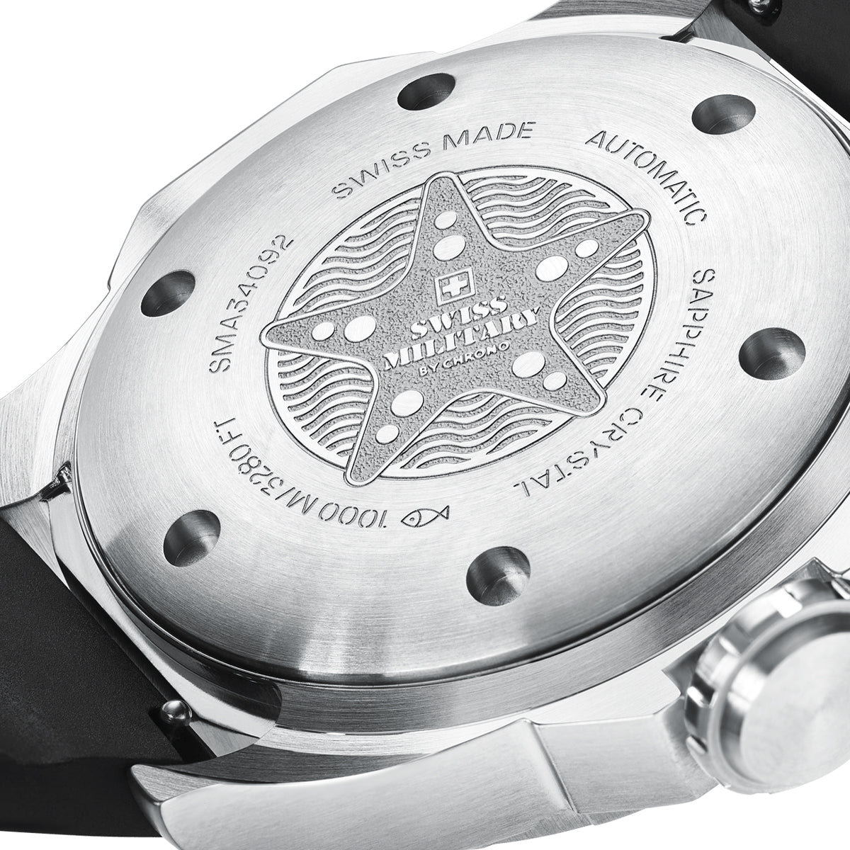 SWISS MILITARY By CHRONO WATCHES Mod. SMA34092.01 SMA34092-01 Armbanduhr ansicht-2