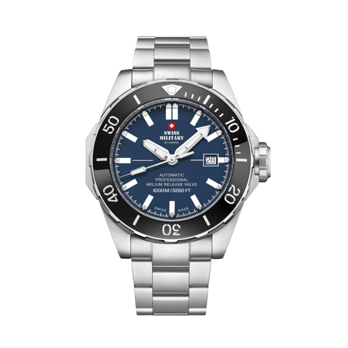 SWISS MILITARY By CHRONO WATCHES Mod. SMA34092.02 SMA34092-02 Armbanduhr ansicht-2