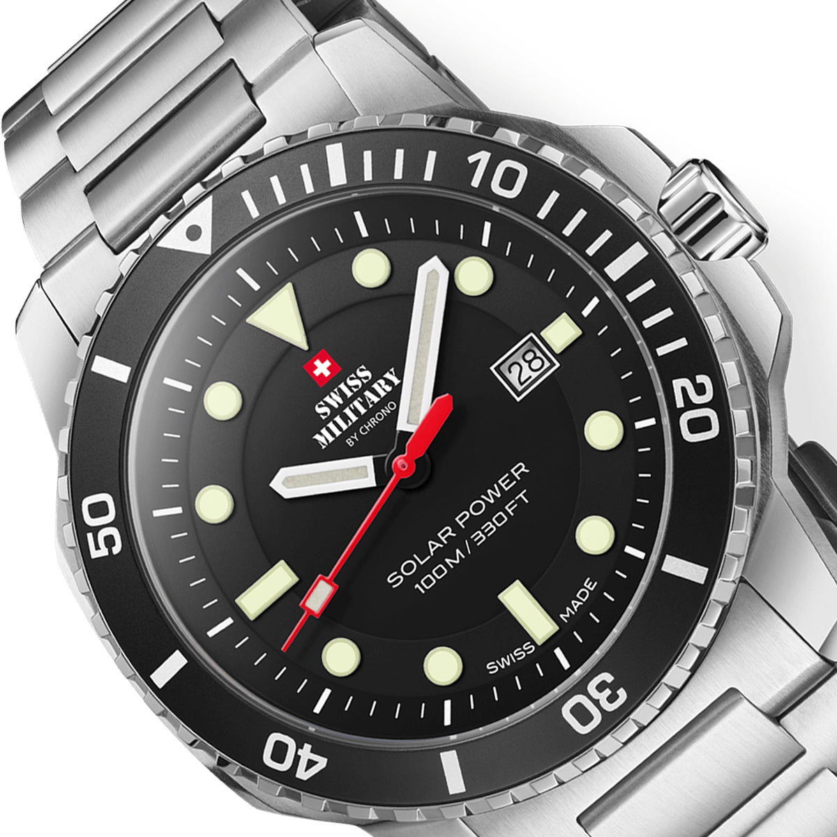 SWISS MILITARY By CHRONO WATCHES Mod. SMS34102.01 SMS34102-01 Armbanduhr ansicht-2
