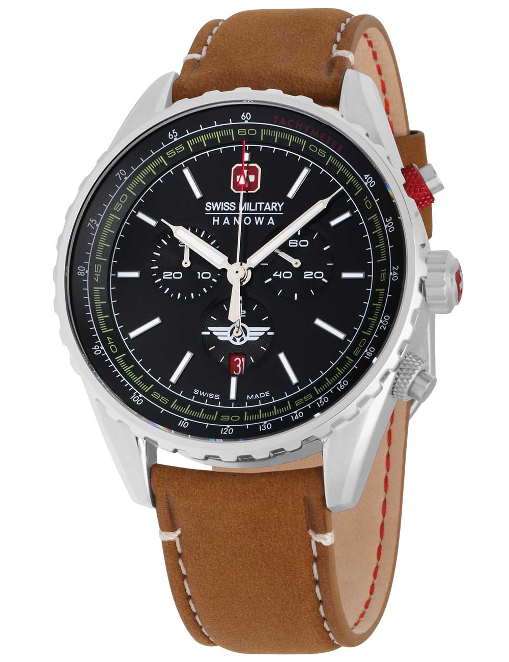 SWISS MILITARY HANOWA AFTERBURN CHRONO SMWGC0000301 Chronograph Armbanduhr 20 mm
