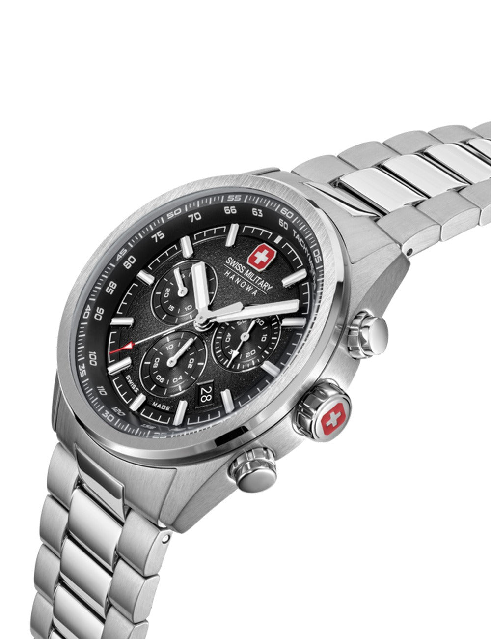 SWISS MILITARY HANOWA NAVALUS PRO CHRONO SMWGI0004204 Chronograph Armbanduhr 20 mm