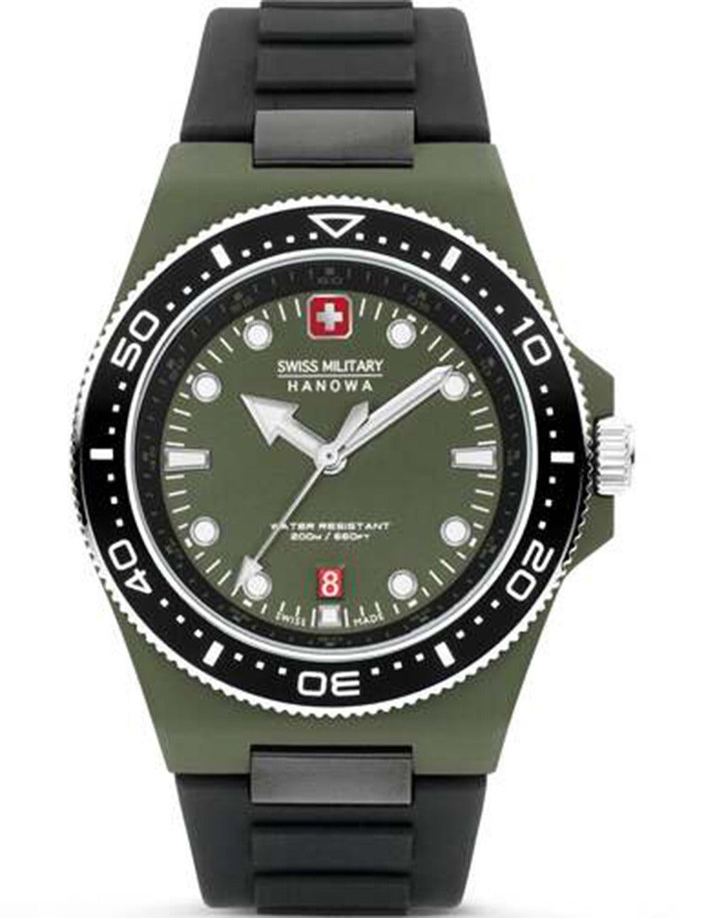 SWISS MILITARY HANOWA OCEAN PIONEER SMWGN0001181 Analoguhr Armbanduhr 20 mm ansicht-3