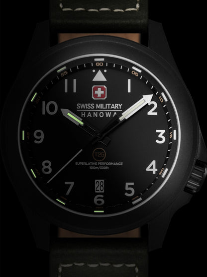 SWISS MILITARY HANOWA SMWGB0005240 Analoguhr Armbanduhr 20 mm ansicht-3