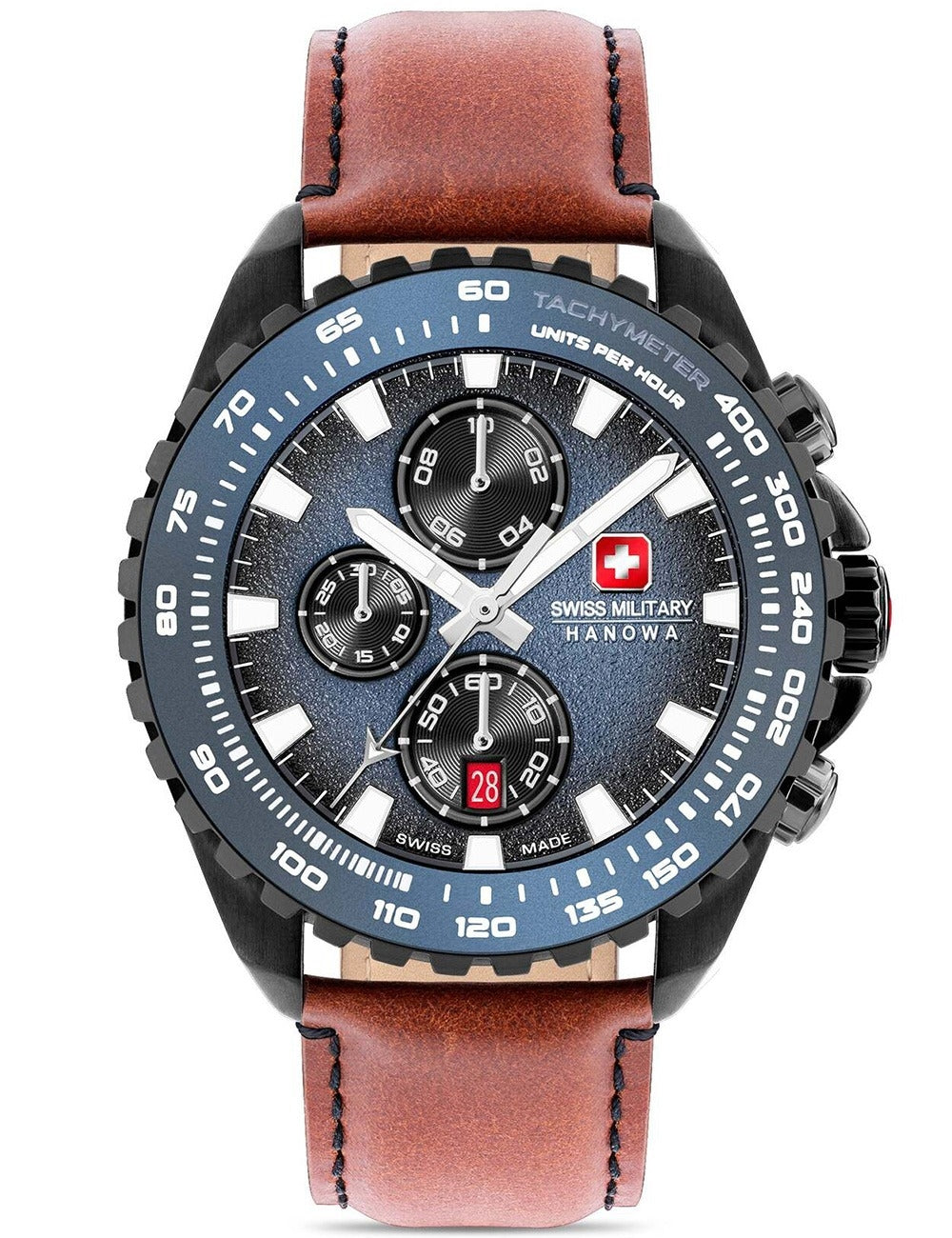 SWISS MILITARY HANOWA SMWGC0001831 Chronograph Armbanduhr 20 mm ansicht-3