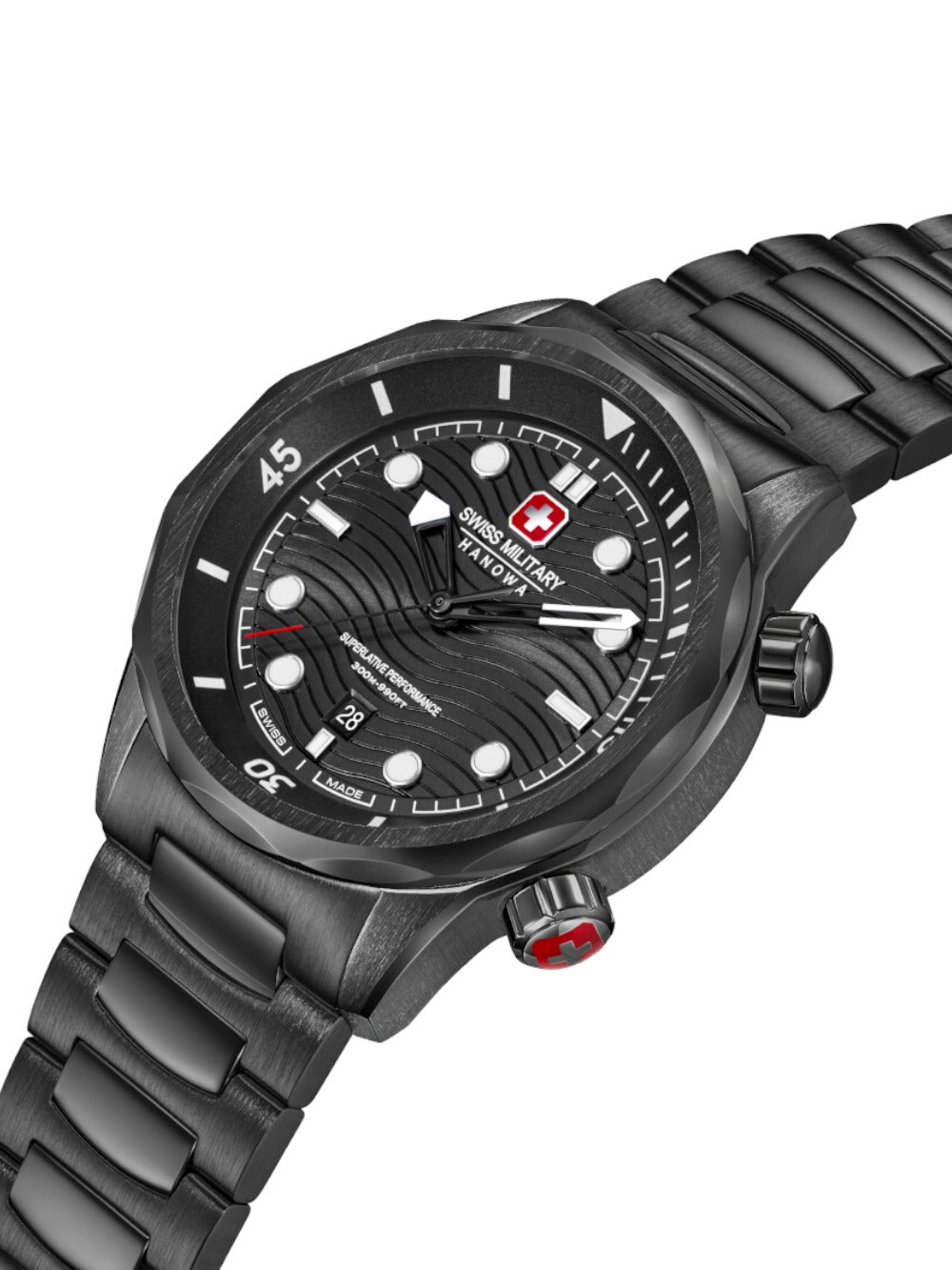 SWISS MILITARY HANOWA SMWGH0006431 Analoguhr Armbanduhr 20 mm