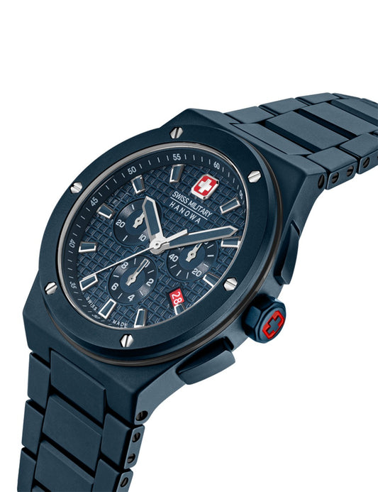 SWISS MILITARY HANOWA SMWGI0002281 Chronograph Armbanduhr 20 mm