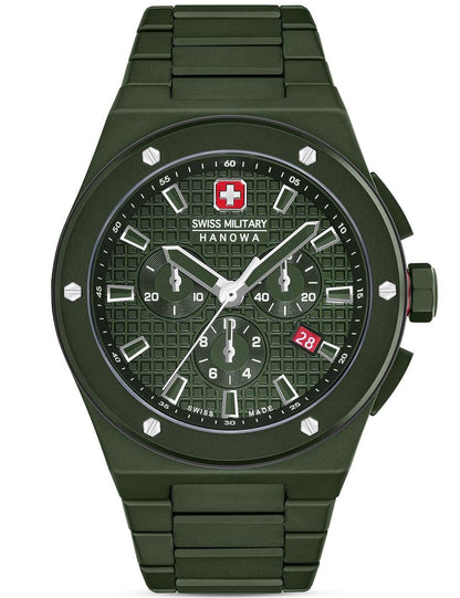 SWISS MILITARY HANOWA SMWGI0002282 Chronograph Armbanduhr 20 mm ansicht-3