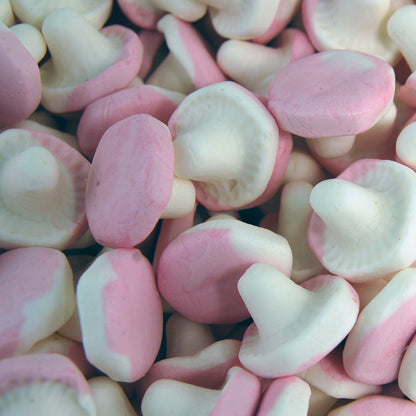 Swizzels Die Süssen Pilze 100g - Schaumzucker Pilze mit Fruchtgeschmack