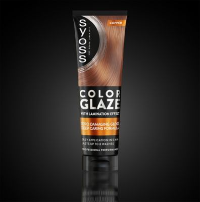 SYOSS Color Glaze Kupferfarbene Coloration Maske mit Laminierungseffekt 130 ml Kosmetik