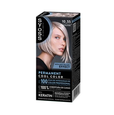 SYOSS SYOSS Permanent Color 10,55 Platinblond Haarfarbe 1 Anwendung Kosmetik