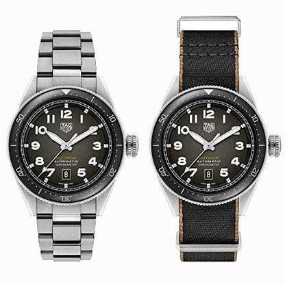 TAG HEUER AUTAVIA Special Packaging 2 Straps WBE5114.EB0173 Date Armbanduhr 42 mm ansicht-2