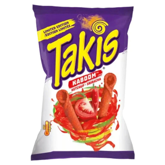 Takis Kaboom Ketchup-Sriracha 80g - Candyshop.ch