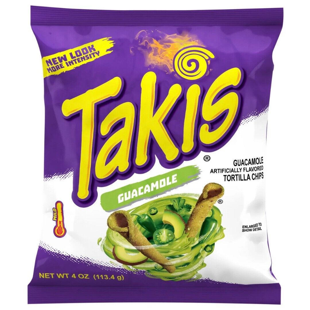 Takis Guacamole USA 92.3g - Candyshop.ch