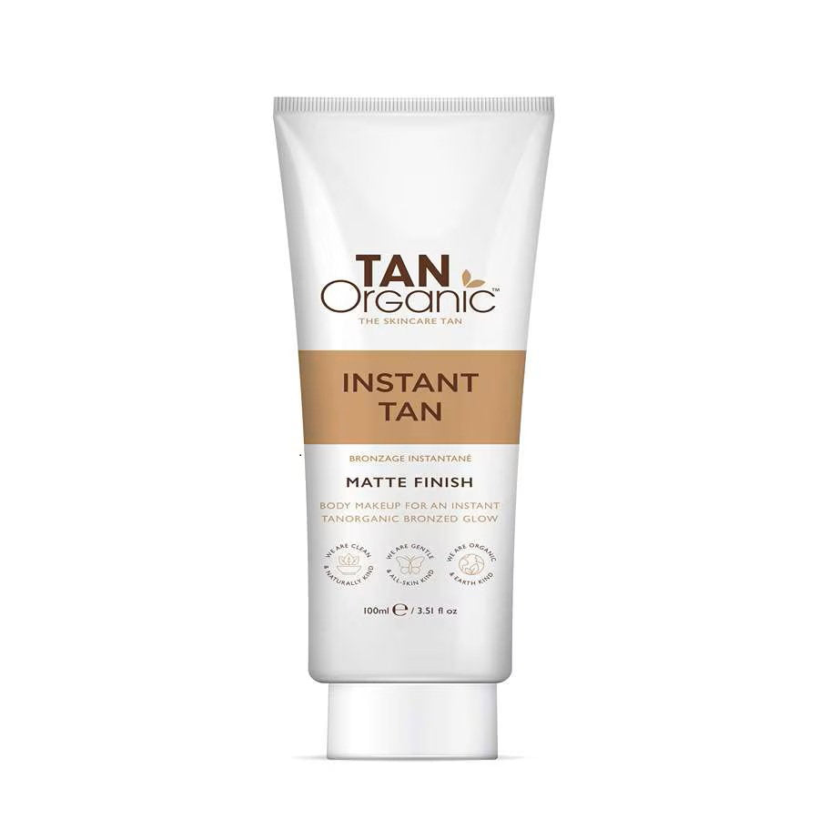 TanOrganic TanOrganic, Instant Tan, Wasserdicht, Bräunen, Selbstbräunungscreme, 100 ml Regular
