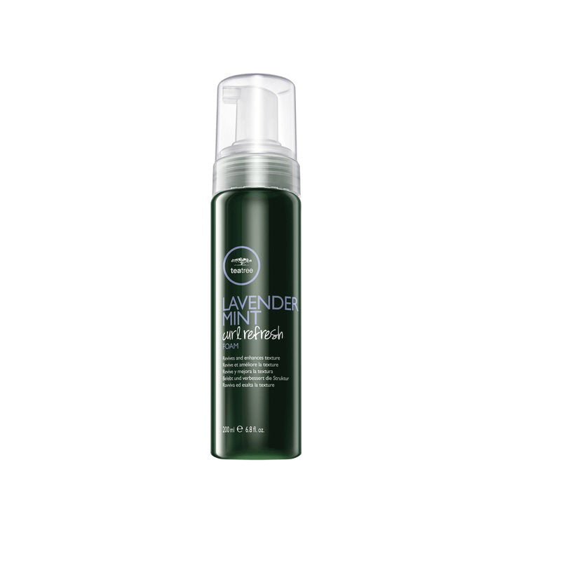 Tea Tree by Paul Mitchell Tea Tree by Paul Mitchell, Lavender Mint, Parabenfrei, Haarstyling-Schaum, Lockenauffrischung, 200 