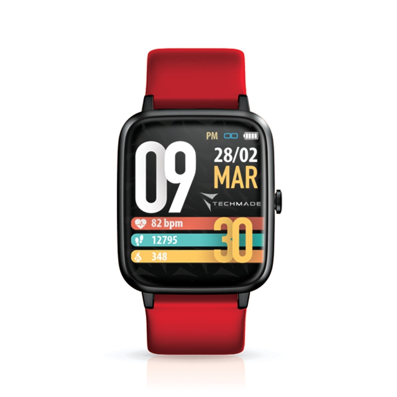 TECHMADE TM-MOVE-RED Armbanduhr Rot