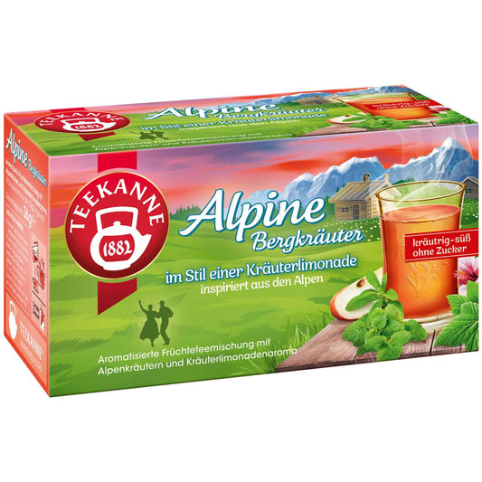 Teekanne Alpine Bergkräuter 18er - Candyshop.ch