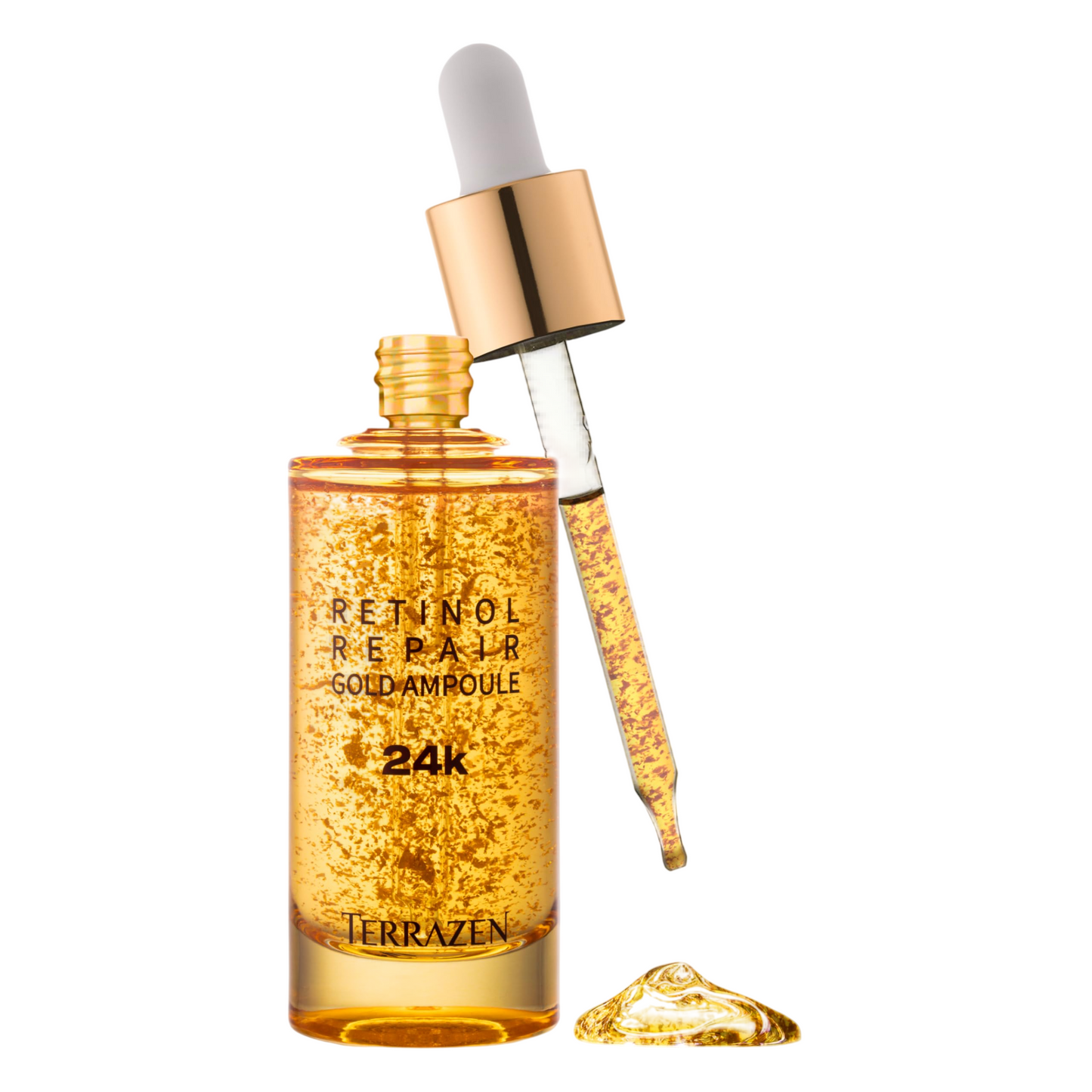 Terrazen Terrazen, Retinol Repair, 24K Gold, Festigung, Ampullen Behandlungsserum, Anti-Aging, Für das Gesicht, Für Frauen, 5