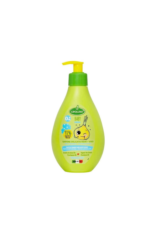 Cipollino Cipollino, Baby Care, Reinigung und Hydratisierung, Flüssigseife, Für Gesicht & Hände, 250 ml Regular