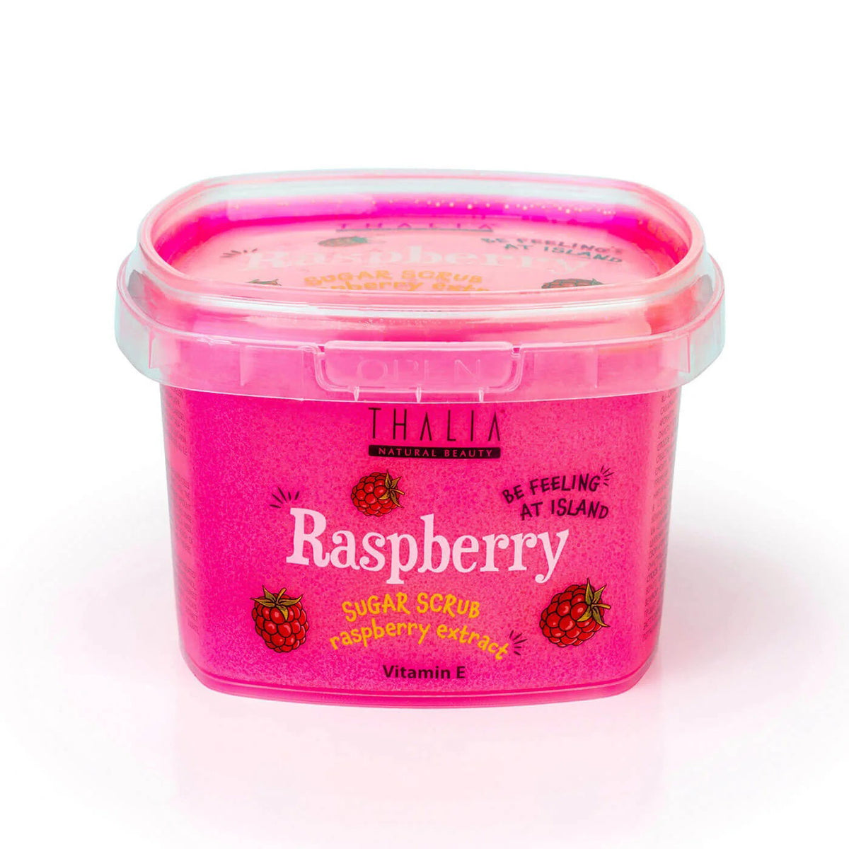 Thalia Natural Beauty Thalia Natural Beauty, Raspberry, Glättung, Körperpeeling, 300 ml Regular