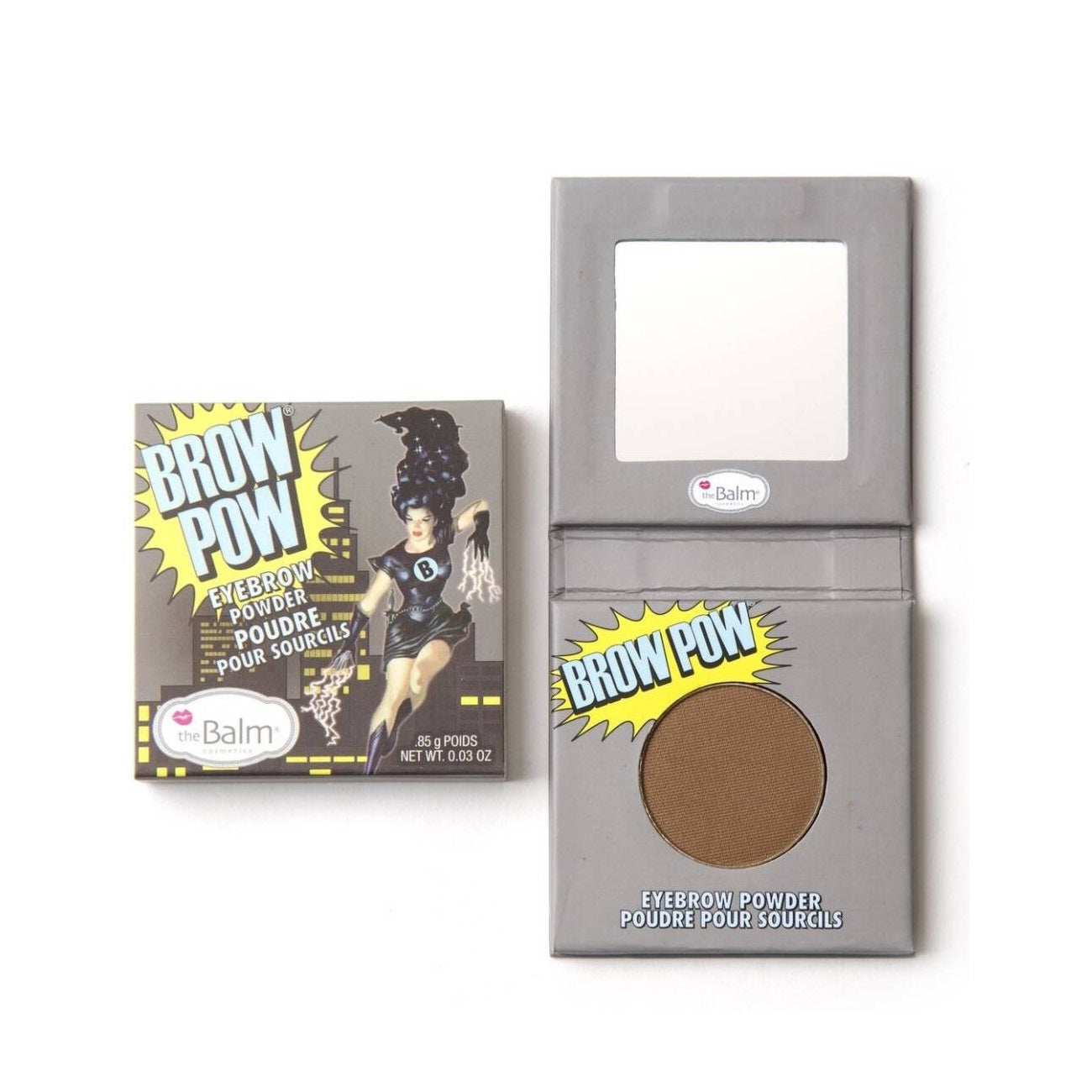 The Balm, Brow Pow, Augenbrauenpuder, Hellbraun, 85 g