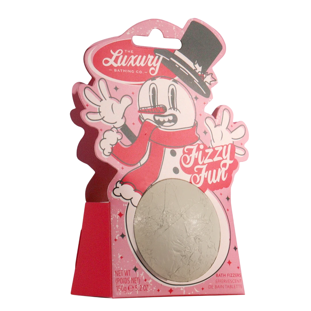 The Luxury Bathing Company The Luxury Bathing Company, Fizzy Fun, Feuchtigkeitsspendend & Weichmachend, Vanille, Badebombe, V