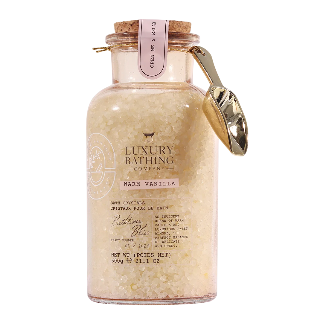 The Luxury Bathing Company The Luxury Bathing Company, Luxury Bathing, Soothing & Relaxing, Vanille, Badesalz, 600 g Regular