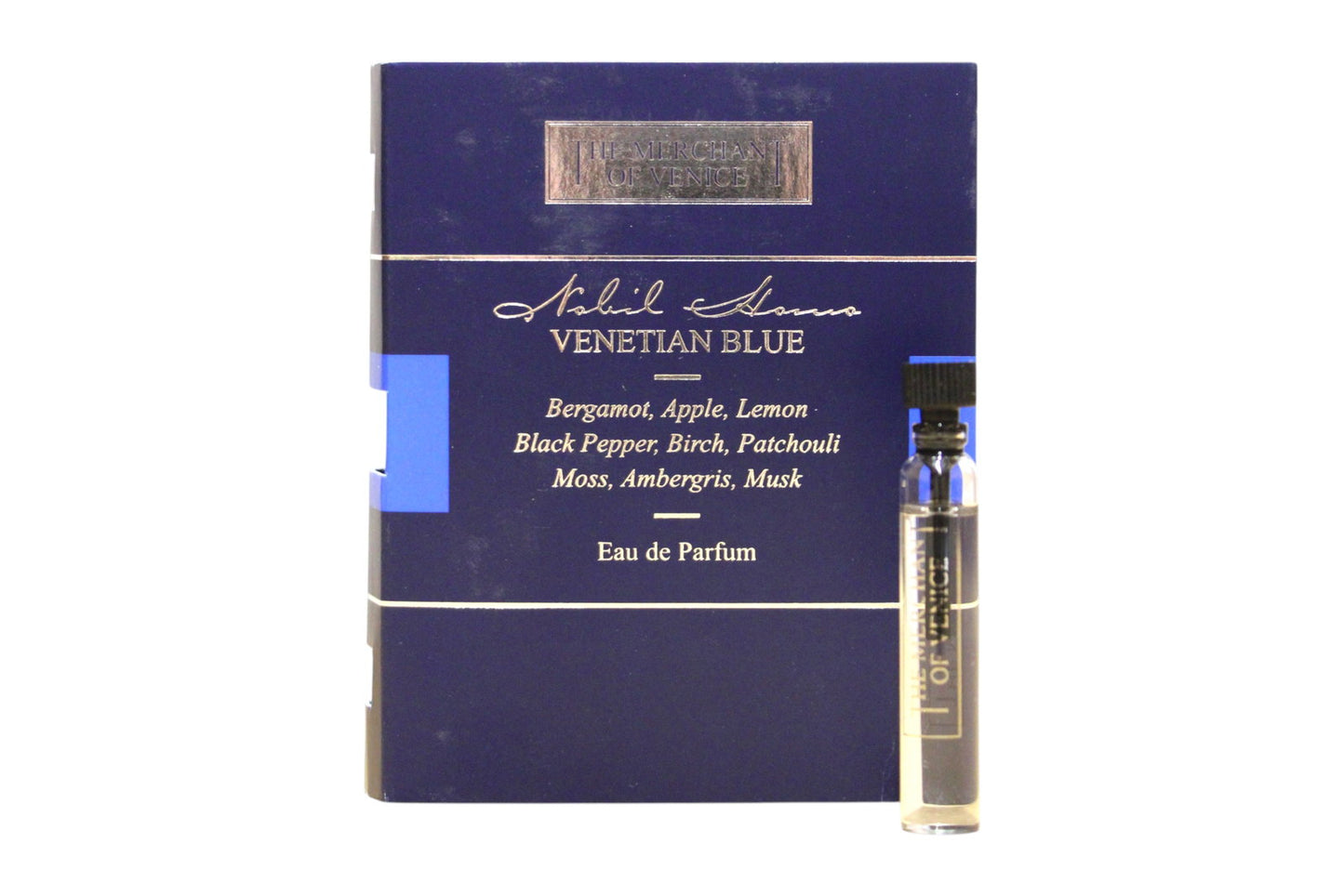 The Merchant Of Venice The Merchant Of Venice, Venetian Blue, Eau de Parfum, Für Männer, 2 ml Fläschchen Vial