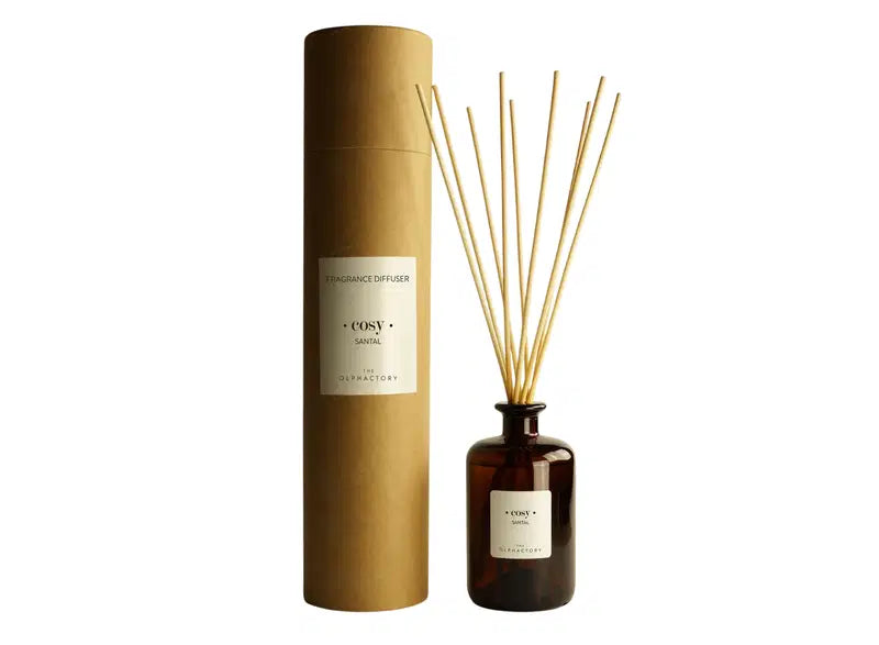 The Olphactory The Olphactory, Cosy Santal, Duftstäbchen, Aroma-Rattanstäbchen-Diffusor, 500 ml Regular