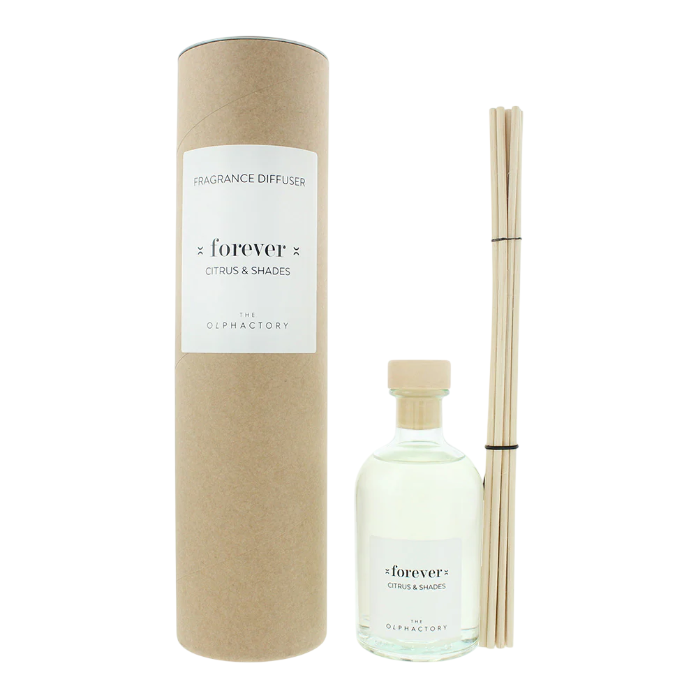 The Olphactory The Olphactory, Forever Citrus & Shades, Duftstäbchen, Aroma-Rattanstäbchen-Diffusor, 250 ml Regular
