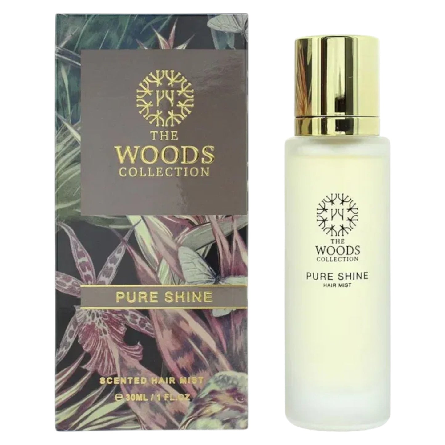 The Woods Collection The Woods Collection, Pure Shine, Duftnebel für das Haar, Für Frauen, Ananas, 30 ml Regular