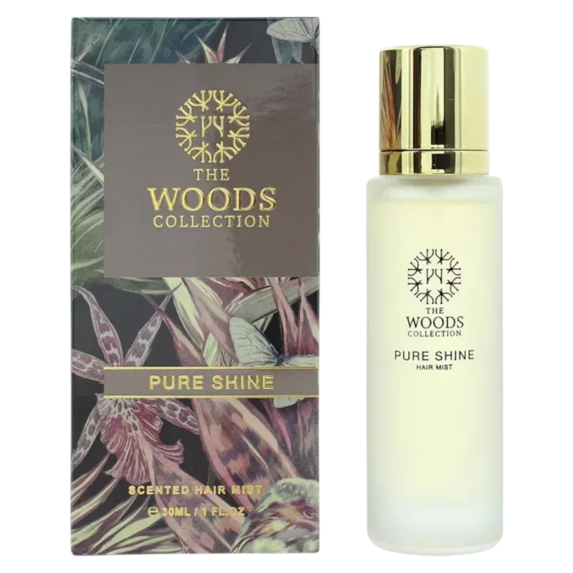 The Woods Collection The Woods Collection, Pure Shine, Duftnebel für das Haar, Für Frauen, Ananas, 30 ml Regular