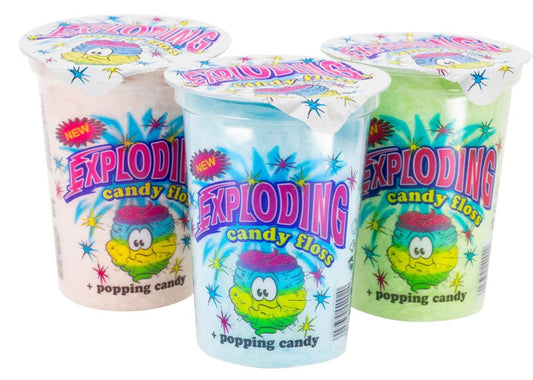 Zuckerwatte mit Knalleffekt 20g 1 Stück - Candyshop.ch
