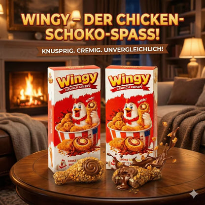 Wingy Crunch Crispy Schokolade 50g Chicken