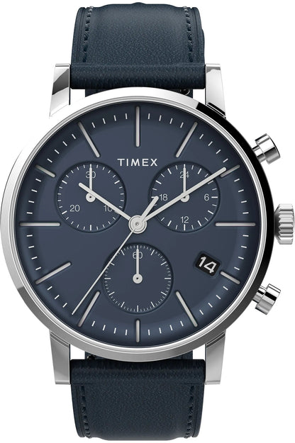 TIMEX TW2V36800 Chronograph Armbanduhr 40 mm Silber ansicht-2