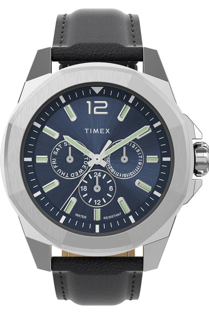 TIMEX TW2V43200 Day - Date - 24H Armbanduhr 44 mm Silber ansicht-3