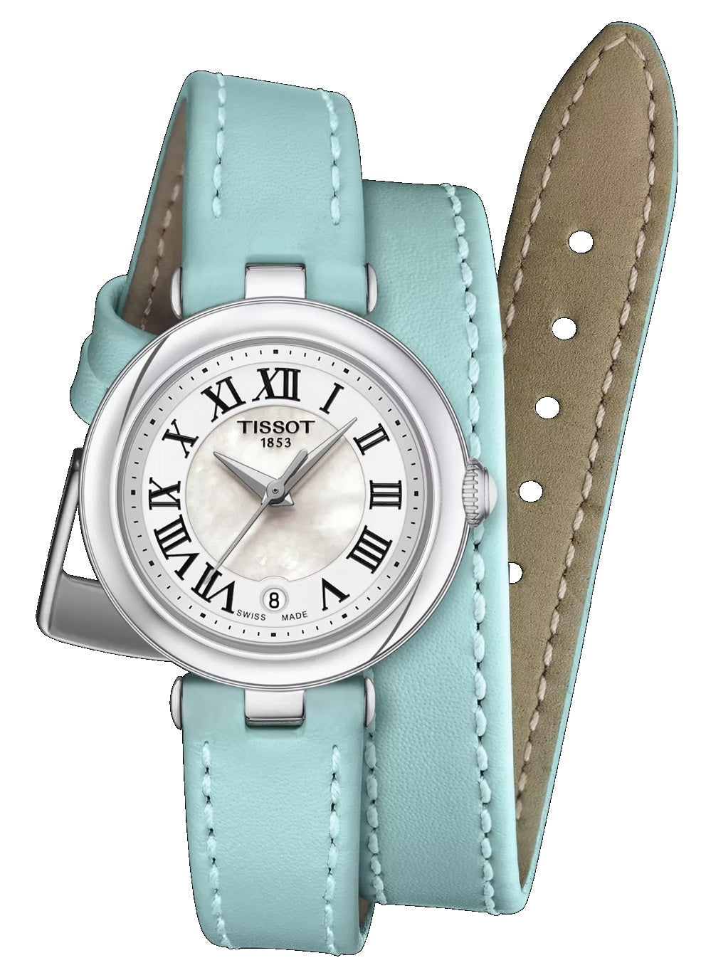 TISSOT BELLISSIMA T1260101611300 Date Armbanduhr 26 mm