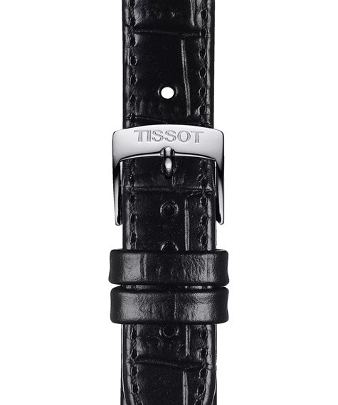 TISSOT CARSON AUTOMATIC T1222071603300 Date Armbanduhr 30 mm ansicht-3