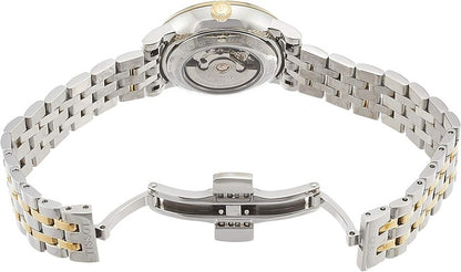 TISSOT CARSON AUTOMATIC T1222072203100 Date Armbanduhr 30 mm Gold ansicht-2