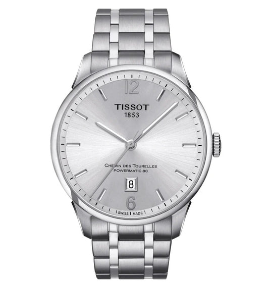 TISSOT CHEMIN DES TOURELLES T0994071103700 Date Armbanduhr 42 mm