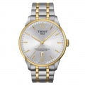 TISSOT CHEMIN DES TOURELLES T0994072203700 Date Armbanduhr 42 mm Gold ansicht-3