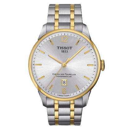 TISSOT CHEMIN DES TOURELLES T0994072203700 Date Armbanduhr 42 mm Gold