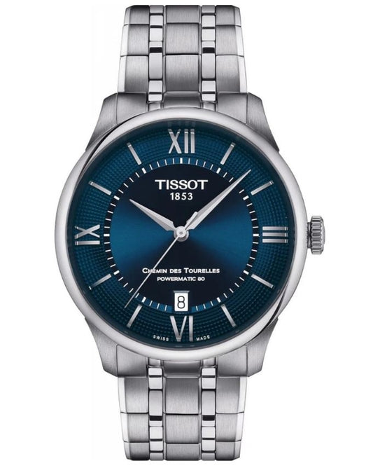 TISSOT CHEMIN DES TOURELLES T1398071104800 Date Armbanduhr 39 mm