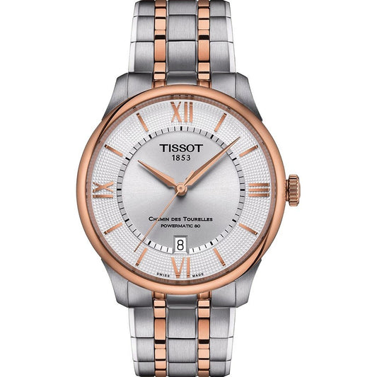TISSOT CHEMIN DES TOURELLES T1398072203800 Date Armbanduhr 39 mm