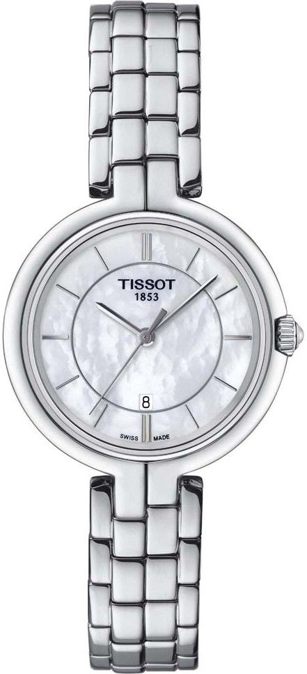TISSOT FLAMINGO T0942101111100 Day & Date Armbanduhr 30 mm