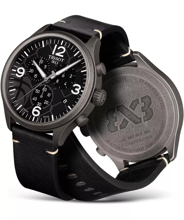TISSOT Mod. CHRONO XL 3X3 STREET BASKETBALL Special Pack + Extra Strap T1166173606700 Chronograph Armbanduhr 45 mm ansicht-2