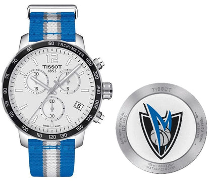 TISSOT QUICKSTER NBA DALLAS MAVERICKS T0954171703719 Chronograph Armbanduhr 42 mm ansicht-2