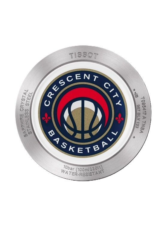 TISSOT QUICKSTER NBA NEW ORLEANS PELICANS T0954171703721 Chronograph Armbanduhr 42 mm ansicht-3