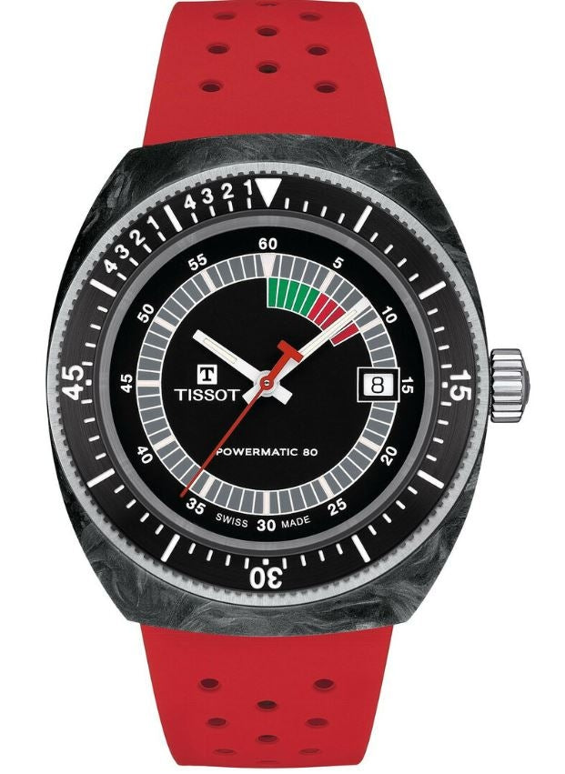 TISSOT SIDERAL S POWERMATIC 80 T1454079705702 Data - Divers Bezel Armbanduhr 41 mm