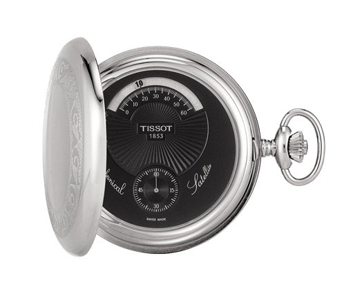 TISSOT T-POCKET SATELLITE MECHANICAL T8514059905000 Only Time Armbanduhr 52 mm ansicht-2